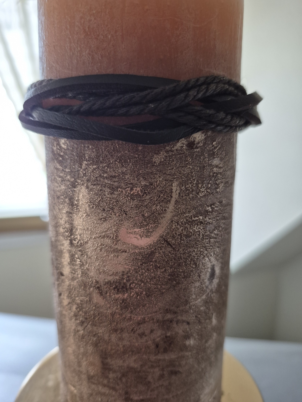 Sexy Brown Braided Leather Wrap Bracelet